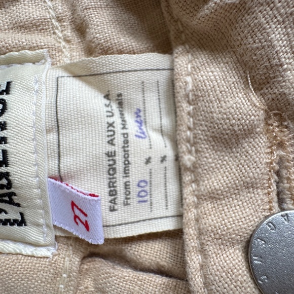 L’AGENCE 100 PERCENT LINEN SHORTS - Picture 6 of 7